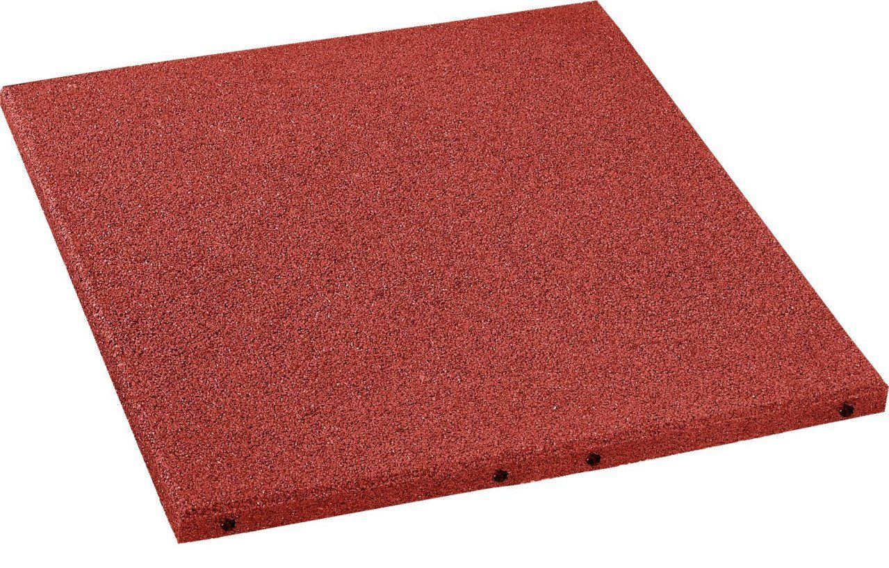 Hamann Mercatus GmbH Regenfallrohr Fallschutzplatte 40 x 40 x 2,5 cm oxydrot