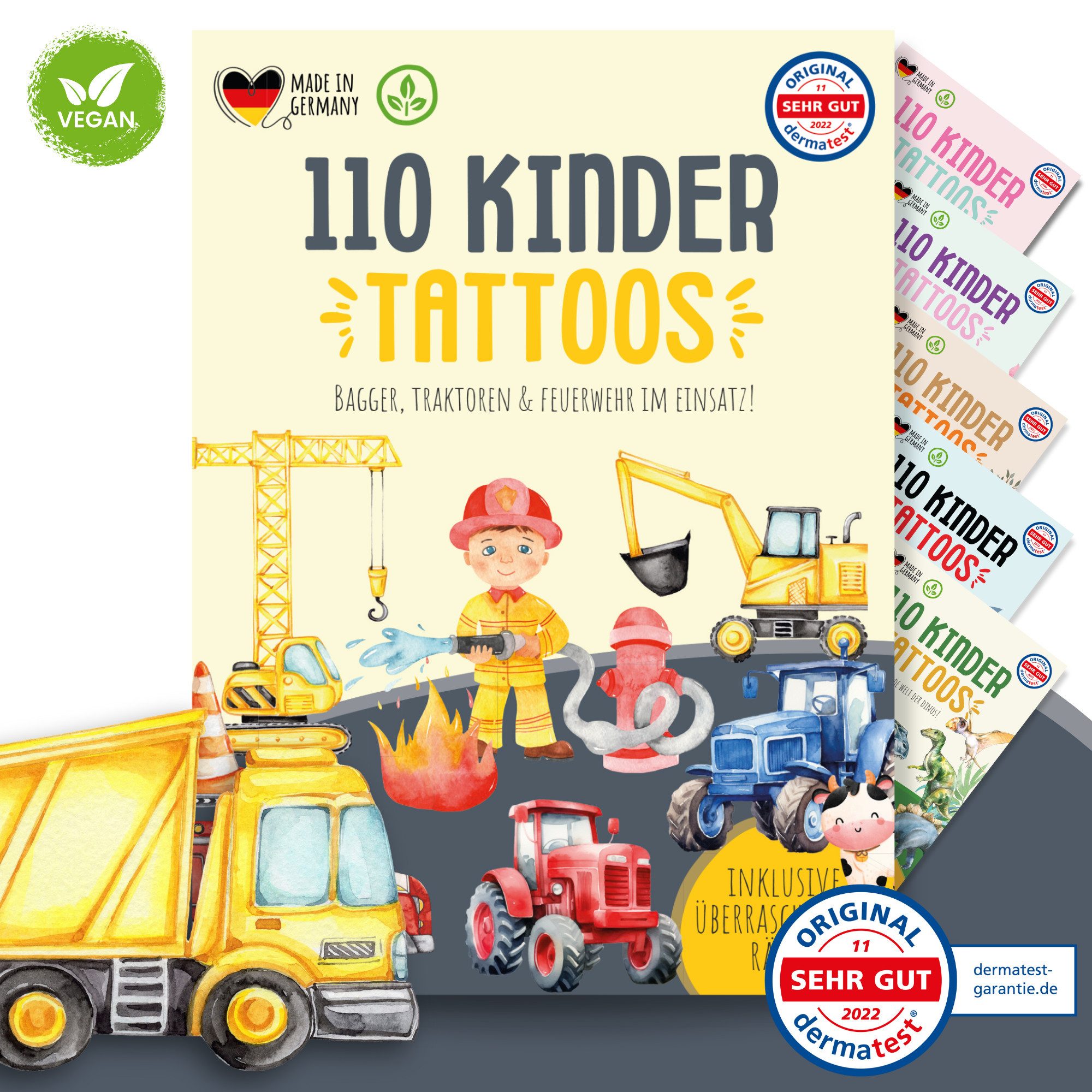 Fußball-Tattoos Für Kinder – Dermatologisch Getestet, Ideal Für Kindergeburtstage