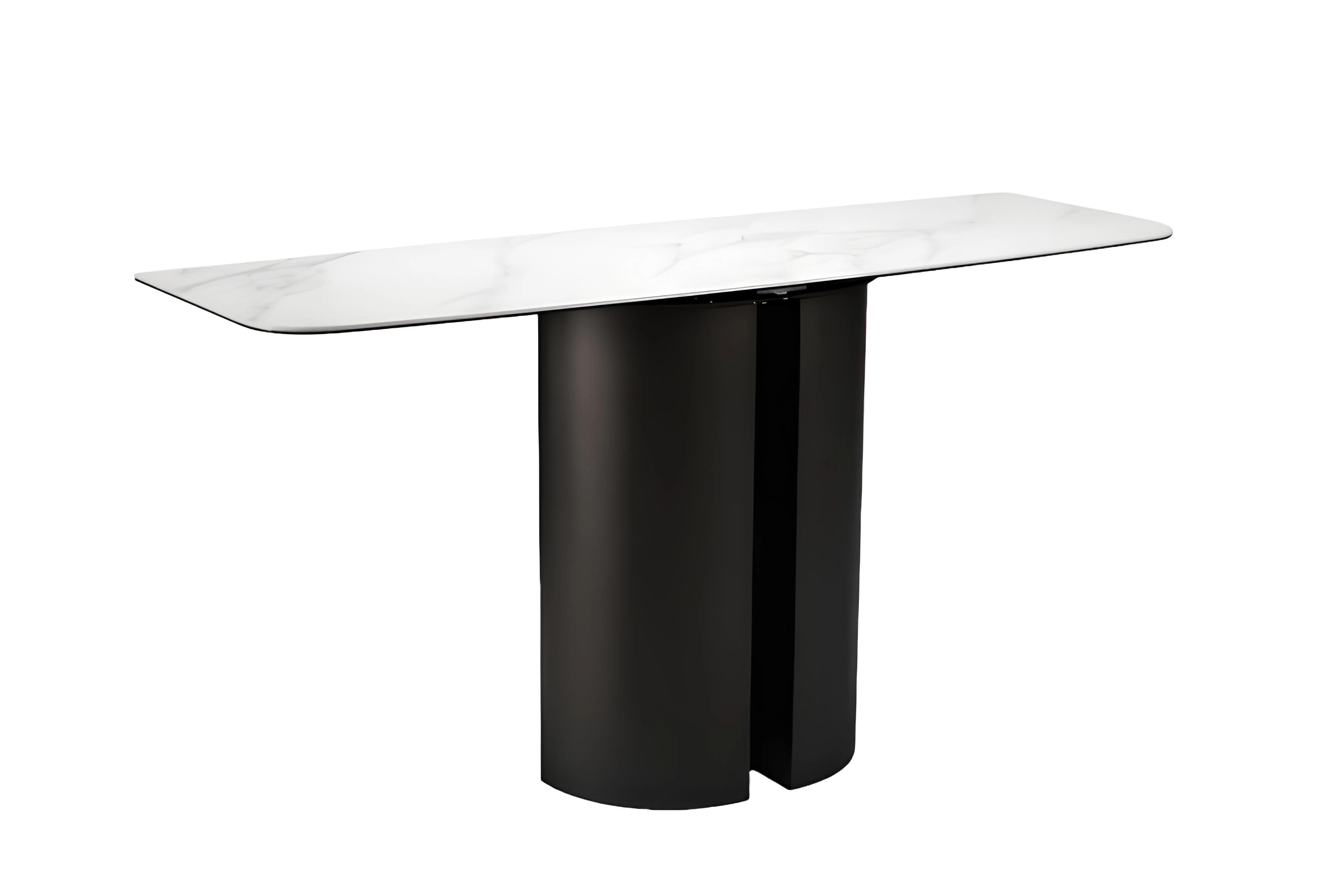 Konsolentisch Weiß Konsolentisch Holz Modern Möbel Schwarz Tisch Stil Design
