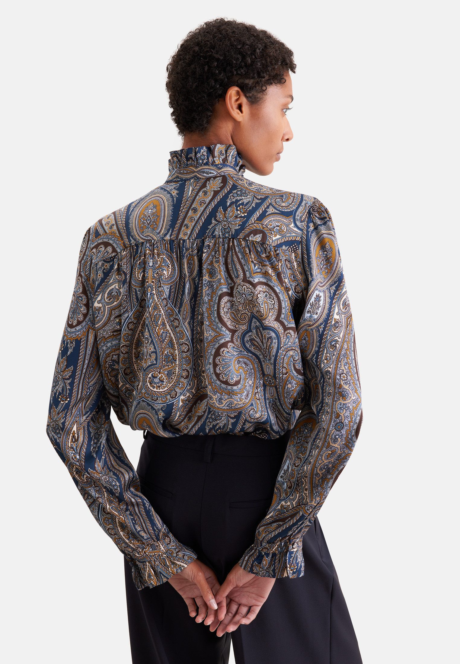 seidensticker Klassische Bluse 1/1 Druck