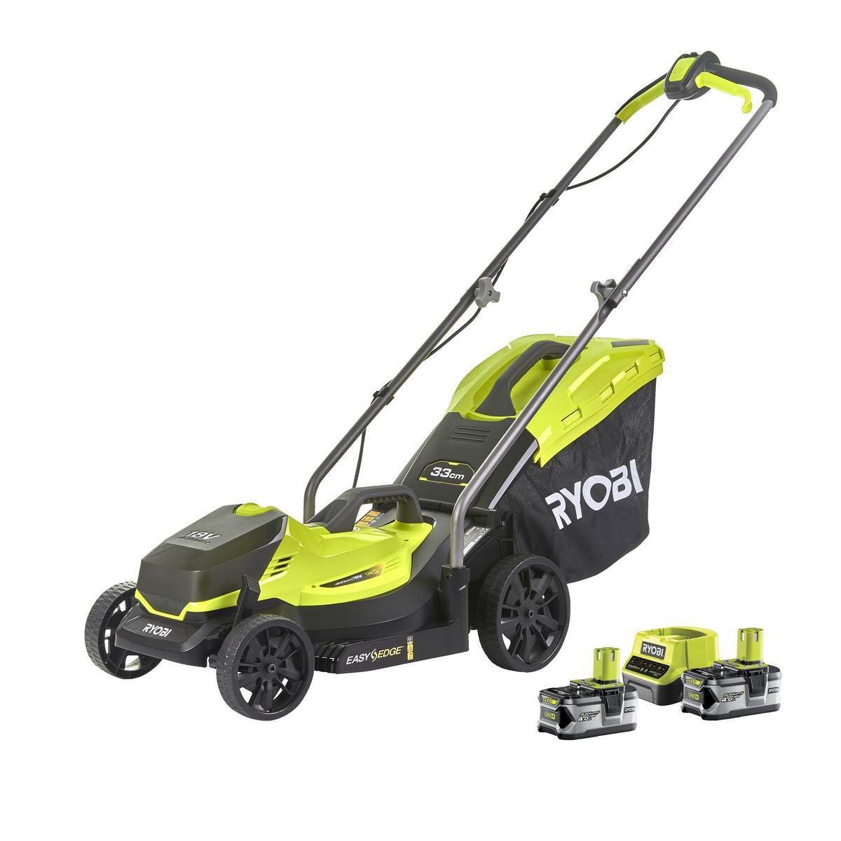 Ryobi Akkurasenmäher Akku-Rasenmäher ONE+ 18 V, günstig online kaufen