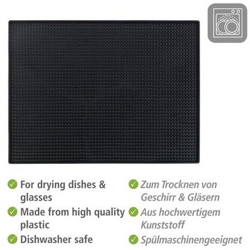 WENKO Abtropfmatte Maxi, 40 x 30 cm, Black Outdoor Kitchen Zubehör mit Noppenstruktur