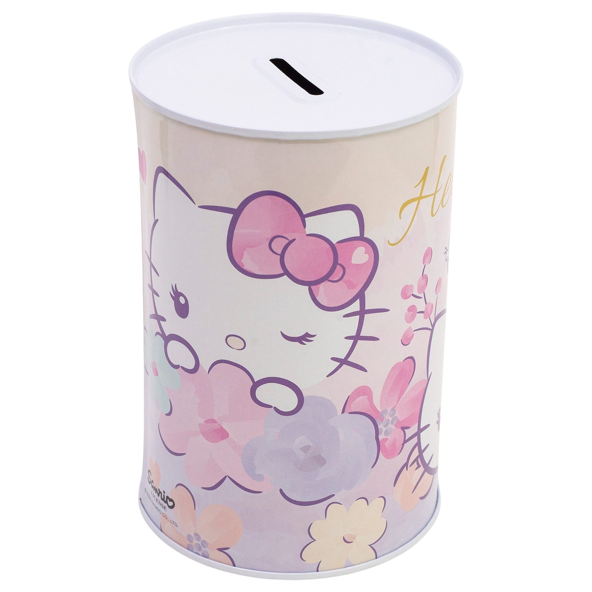 Hello Kitty Spardose Hello Kitty XL Spardose Sparschwein aus Weißblech 1000 ml