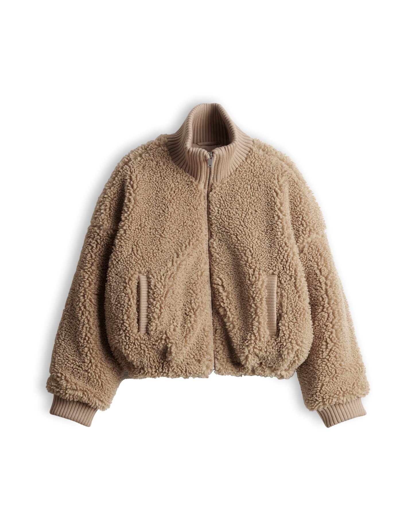 OPUS Bomberjacke Halkara aus weichem Teddyplüsch – Bild 2 von 5