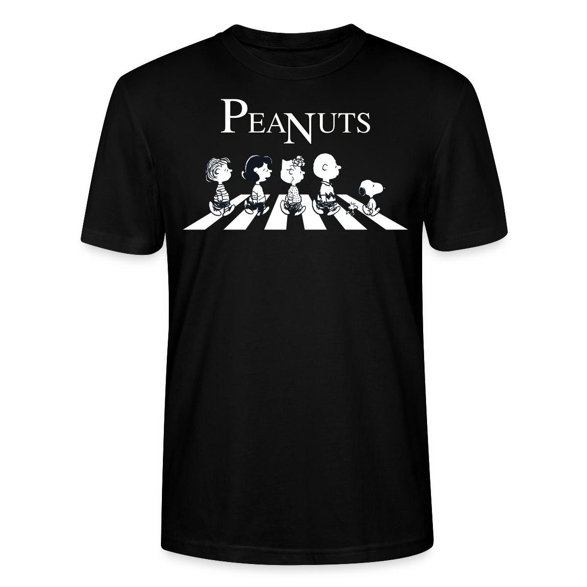 Spreadshirt T-Shirt Peanuts and Friends Abbey Road Unisex Bio T-Shirt (1-tlg)