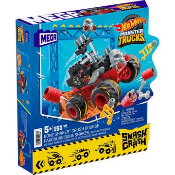 Hot Wheels Spielzeug-Auto Monster Trucks Bone Shaker Crash Set