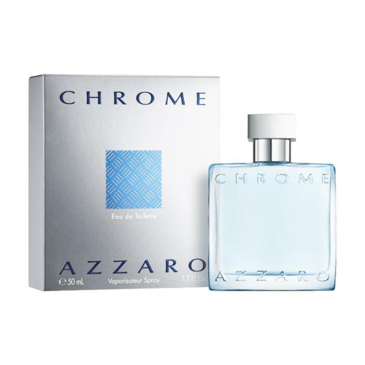 Azzaro Eau de Toilette Chrome, Glasflakon, Parfüm EDT, Herrenduft