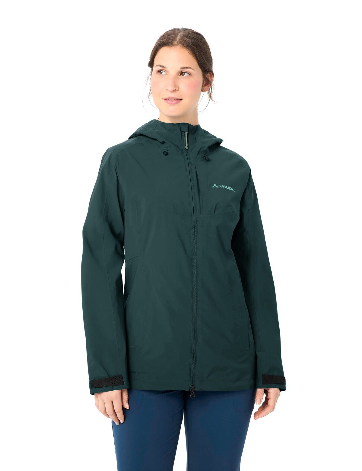 VAUDE Outdoorjacke Women's Elope Jacket III (1-St) Damen Wanderjacke gegen Wind und Wetter