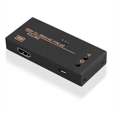 VALUE »4K HDMI / Mini DisplayPort / DisplayPort zu HDMI Switch« Audio- & Video-Adapter