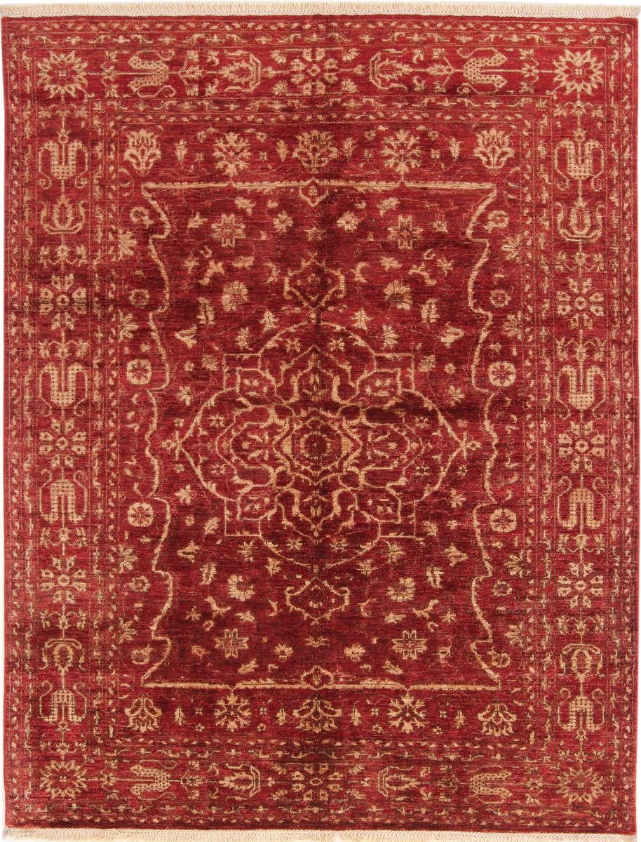 6 Orientteppich, 157x202 Höhe: Handgeknüpfter rechteckig, mm Mamluk Trading, Nain Orientteppich