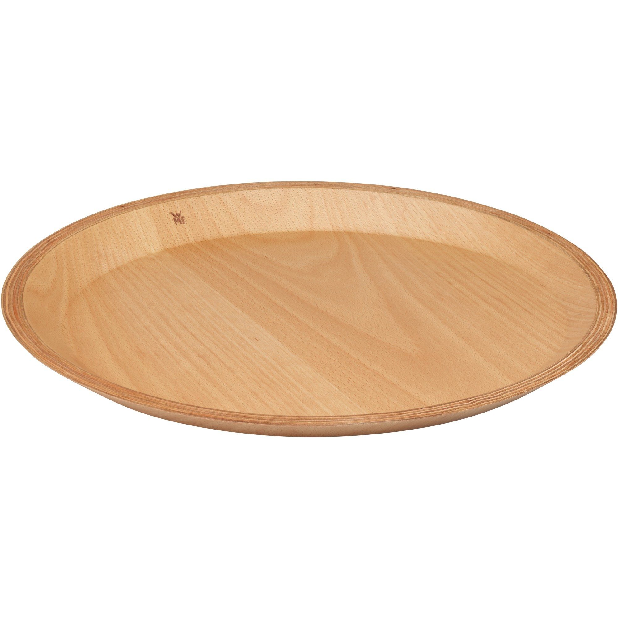 WMF Dekotablett Kineo (Rund 37,5 cm, 1 St., Serviertablett), Buchenholz