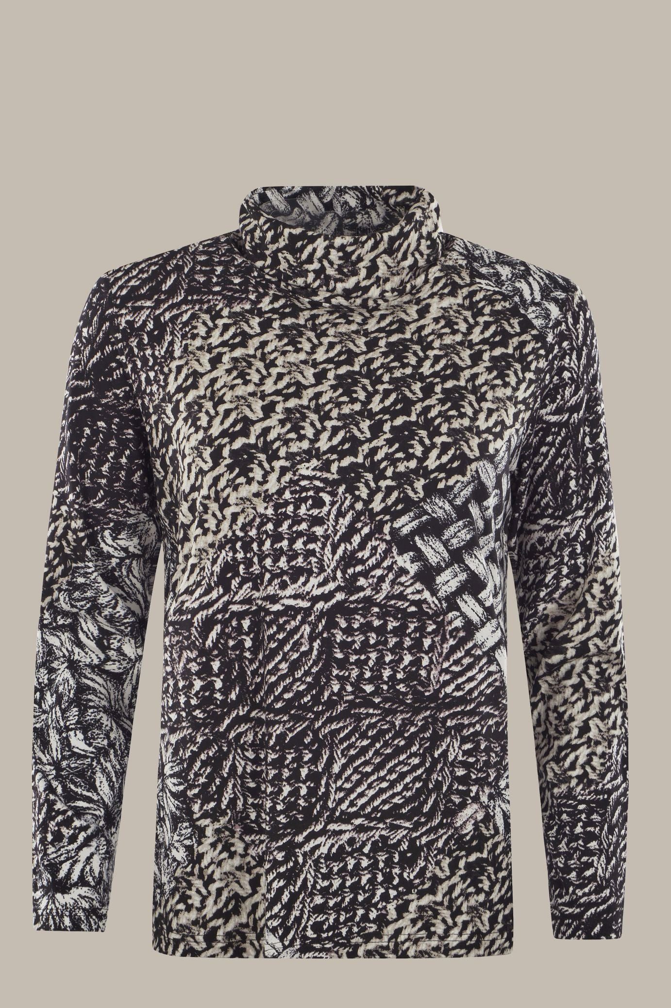 Hajo Sweatshirt Damen Leichtsweat mit halsfernem Rollkragen günstig online kaufen