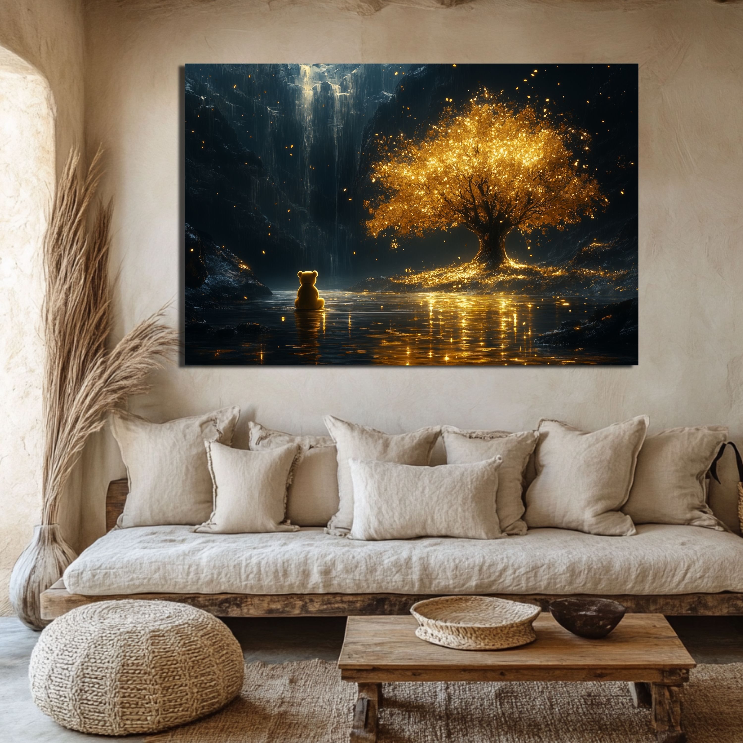 DARO Design Leinwandbild Modern Abstrakt Wandbilder XXL Wandbild Wand Deko günstig online kaufen