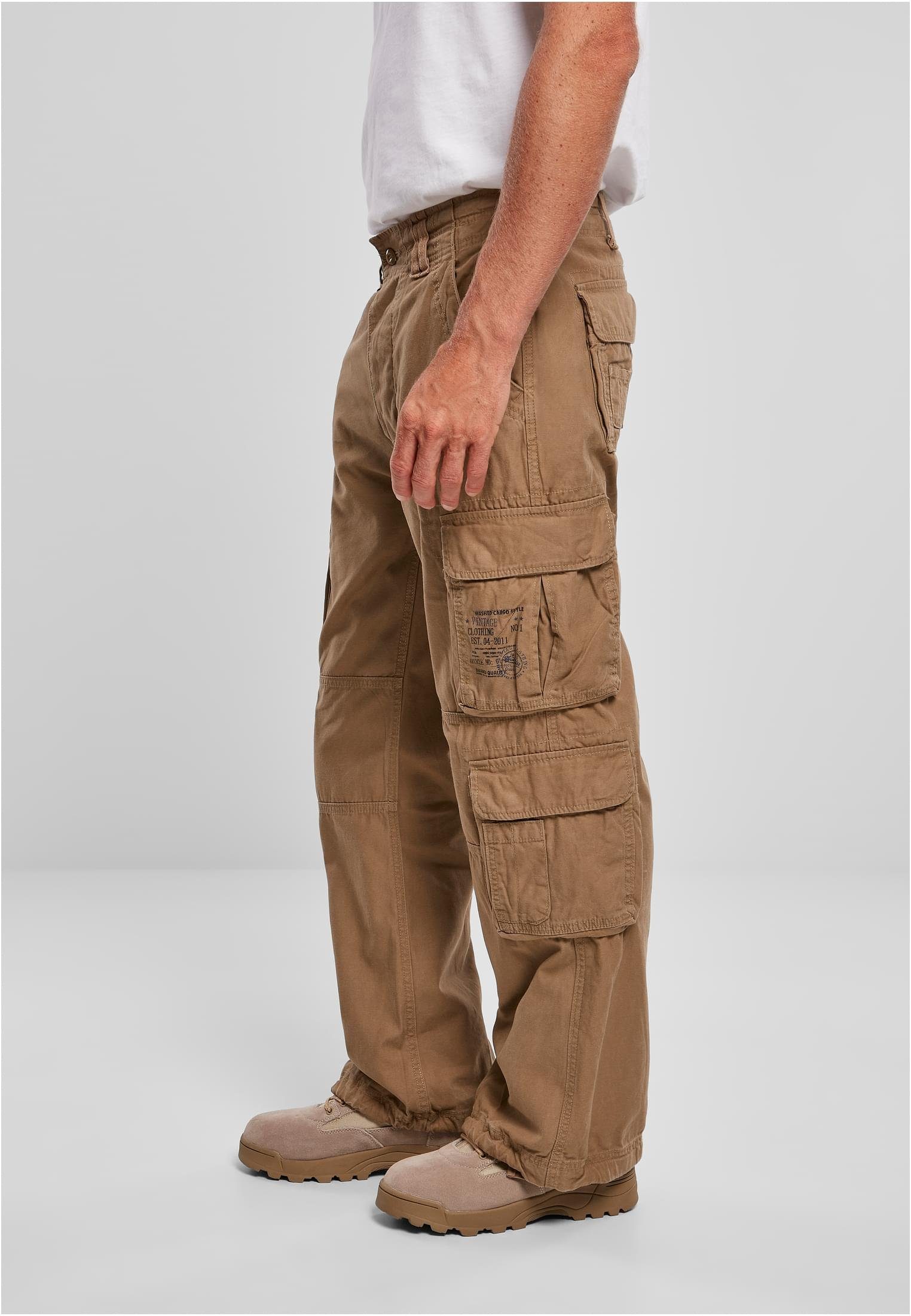 Brandit Cargohose Herren Vintage Cargo (1-tlg) Pants beige