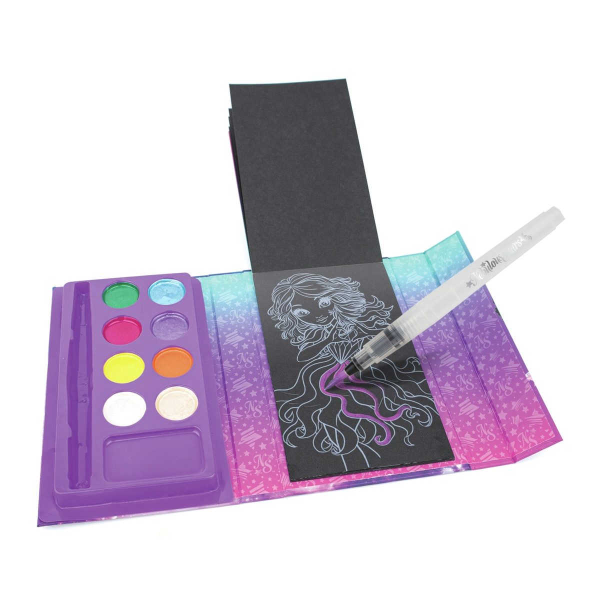Toynamics Europe Kreativset Nebulous Stars Aquarell Set für unterwegs