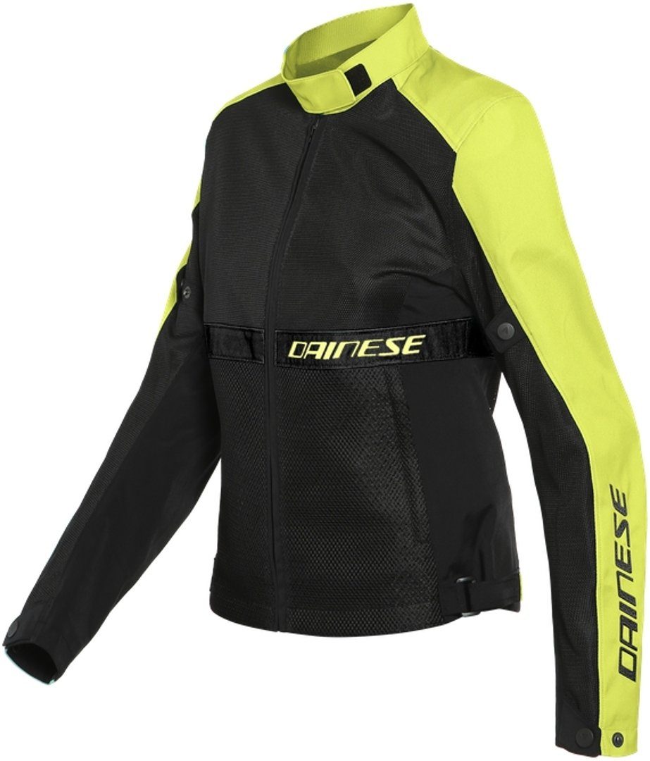 Dainese Motorradjacke Ribelle Air Tex Damen Motorrad Textiljack Belüftet protektoren reflektierende abriebfest reißverschluss