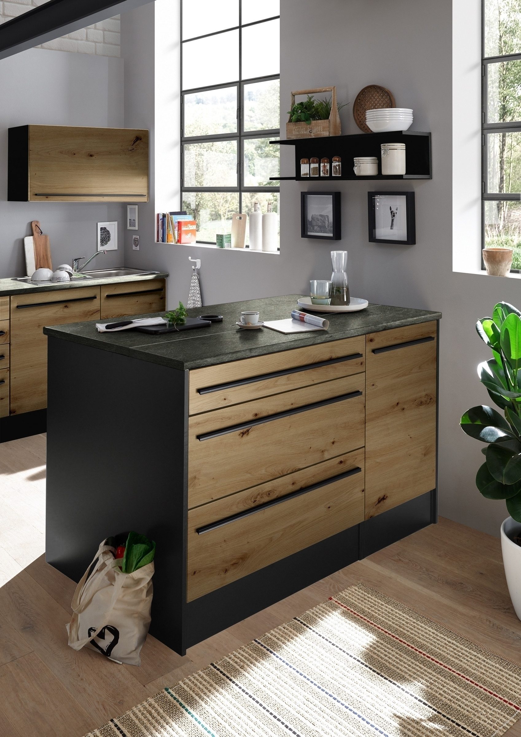 PREISBRECHER Kochinsel Jazz, 145 x 90 günstig online kaufen
