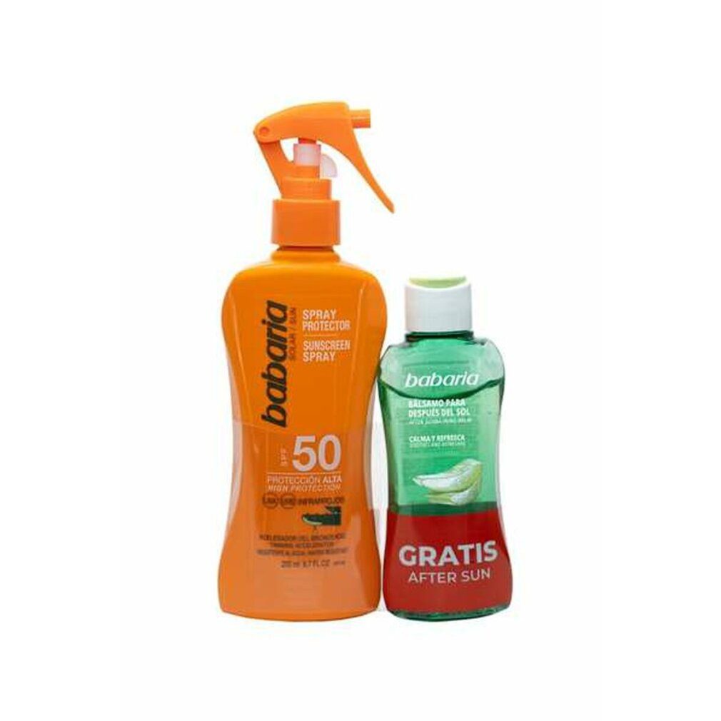 babaria Sonnenschutzpflege Es wäre Sun. Aloe F50 Sonnenschutzspray + After Sun