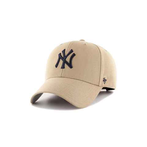 '47 Brand Baseball Cap 47 Brand MVP Adjustable Cap NY YANKEES B-MVP17WBV-KHA Beige