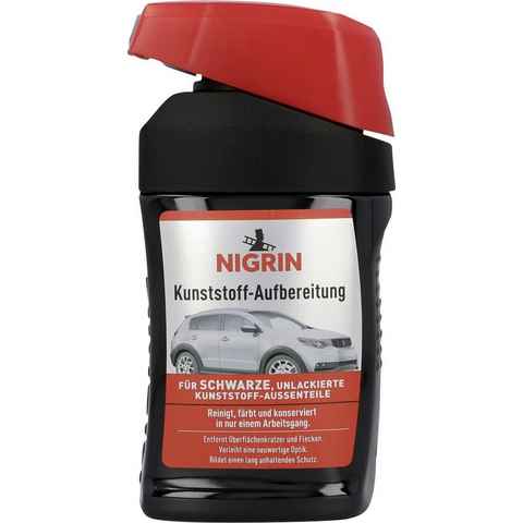 NIGRIN Nigrin Kunststoff Aufbereitung schwarz 300ml Autopolitur