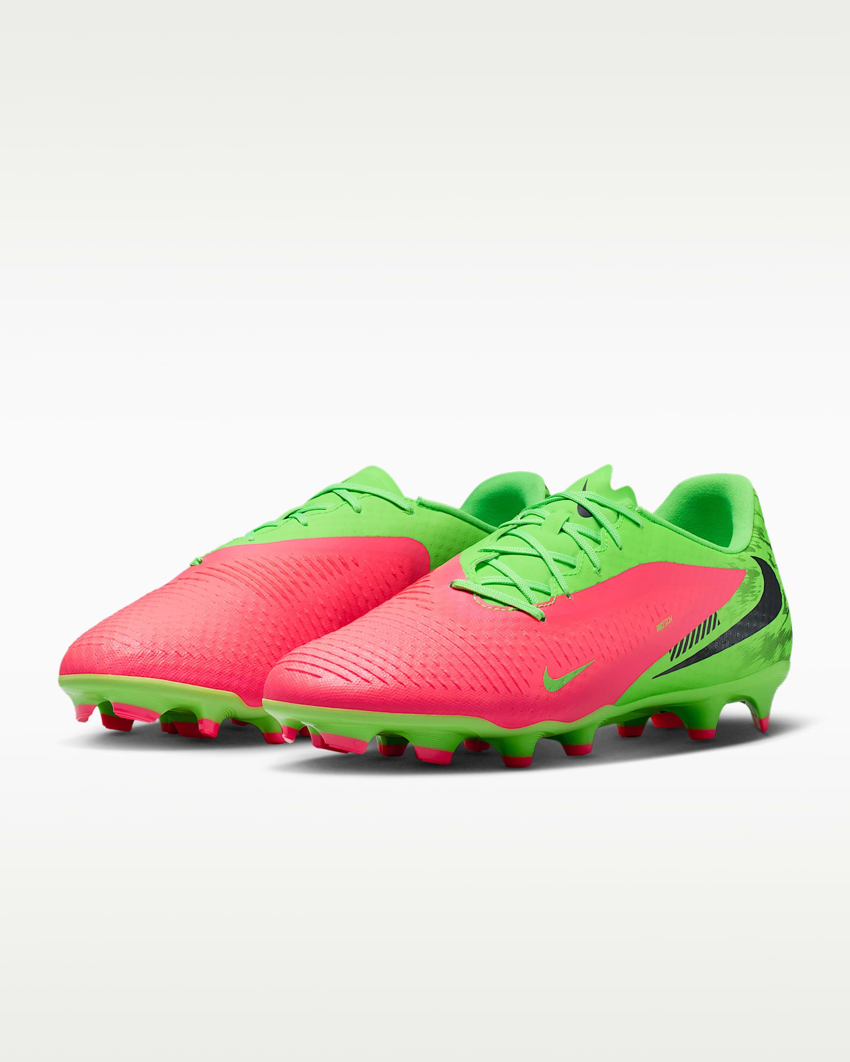 Nike PHANTOM 6 LOW ACAD FG/MG EH Fußballschuh Erling Haarland, Außensohle für Rasenplätze