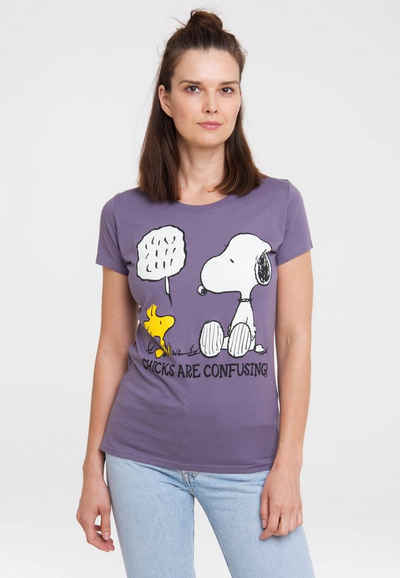 LOGOSHIRT T-Shirt Snoopy - Peanuts mit niedlichem Frontprint