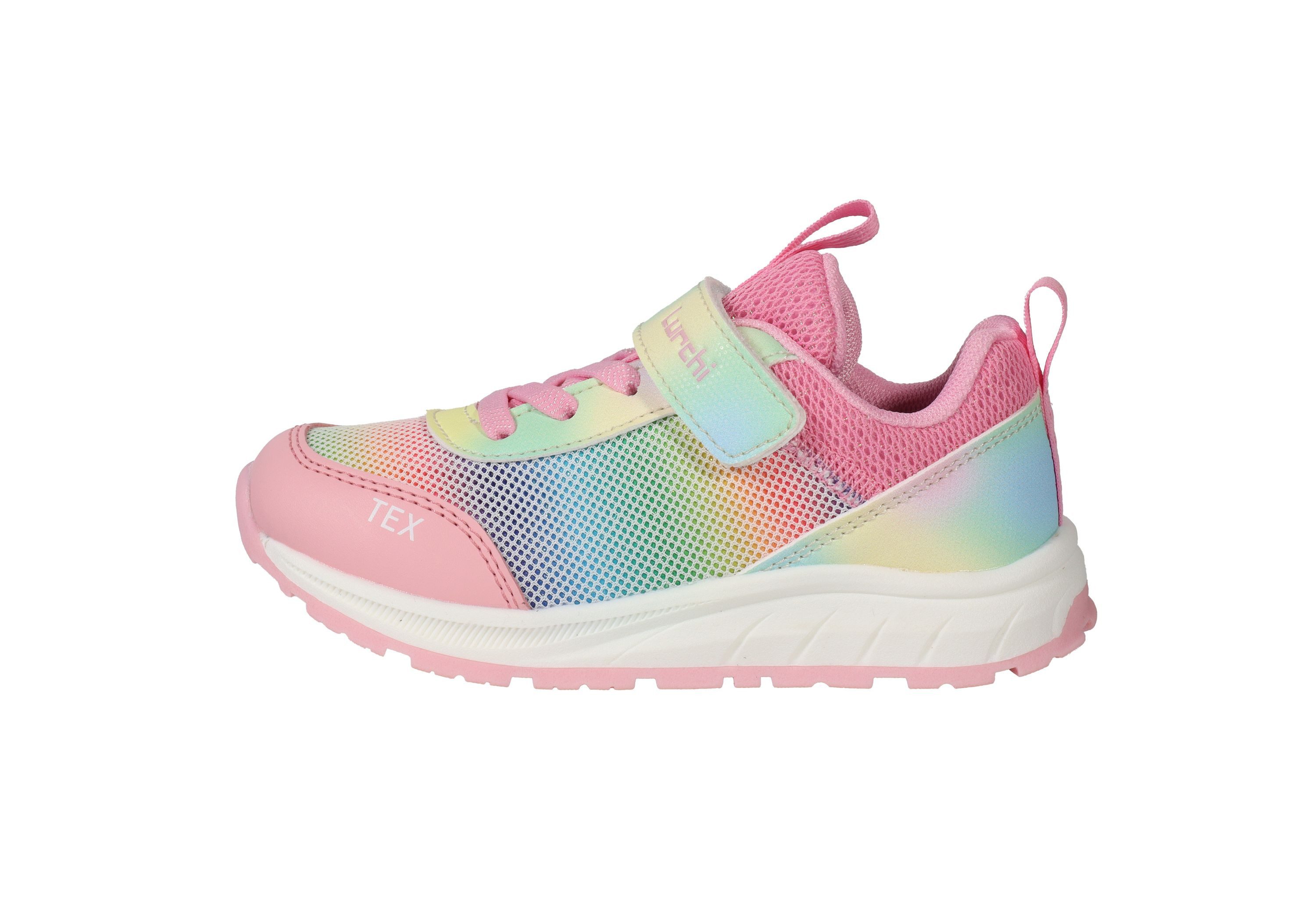 Lurchi Mädchen Sneaker Mit Glitzersteinen & Blinker - Modische Kinderschuhe Mit Herzmotiv