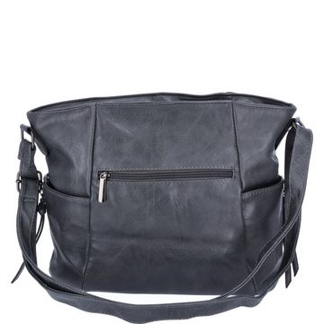 Antonio Umhängetasche Antonio Damen Handtasche grau (1-tlg)