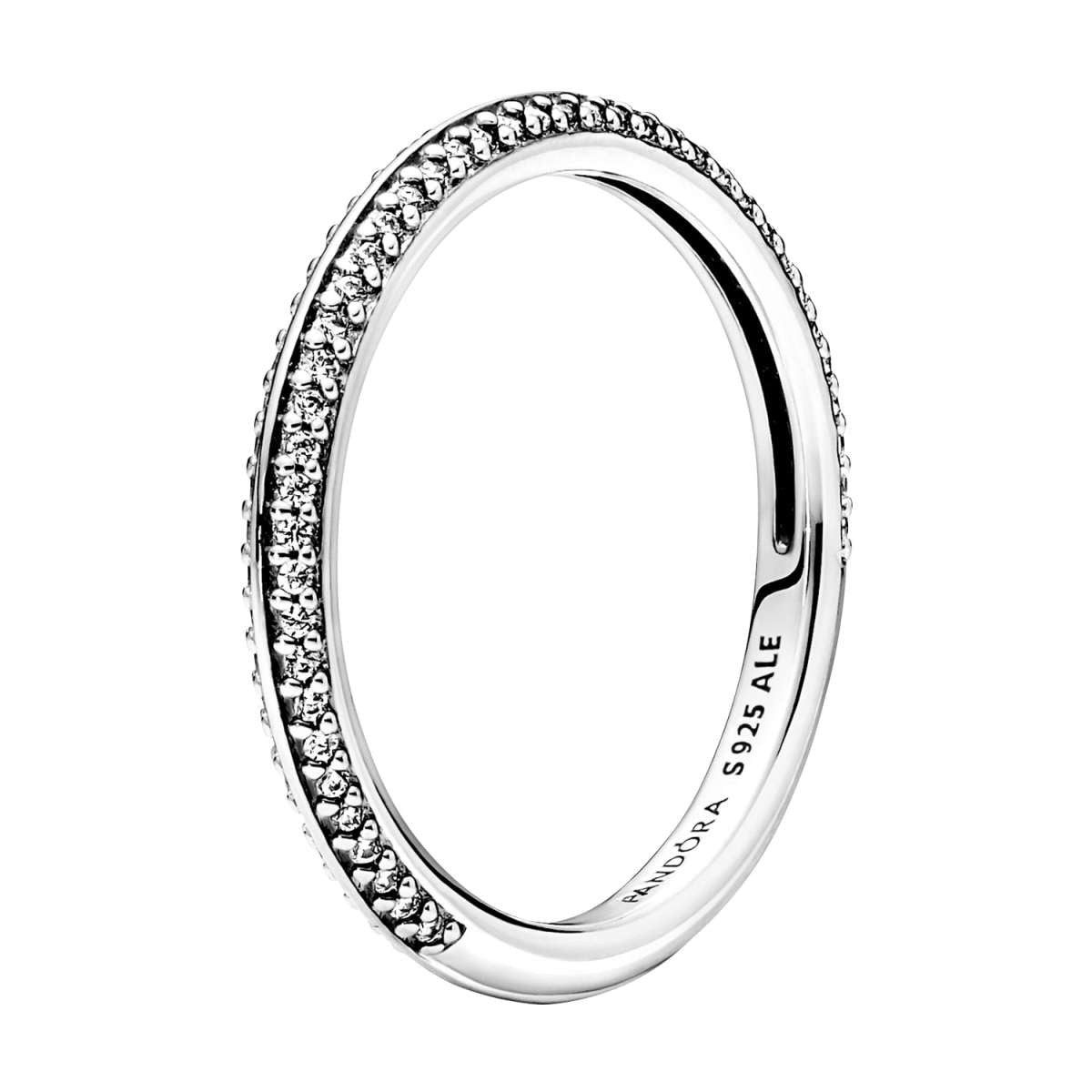 Pandora Silberring 199679C01, Damenring Silber Pavé