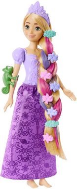 Mattel® Anziehpuppe Disney Prinzessin, Haarspiel Rapunzel Puppe und Zubehör