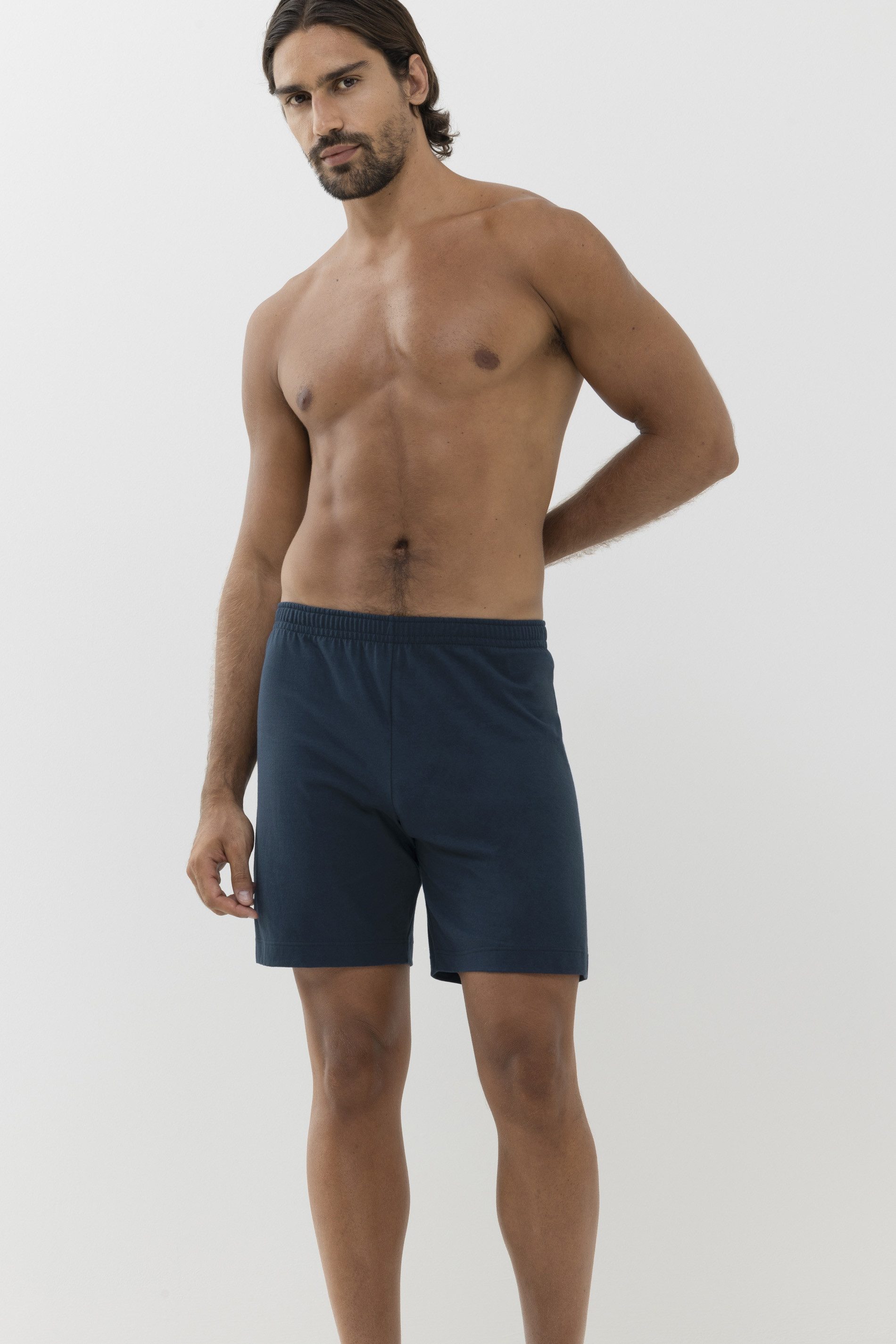 Homewearhose Mey Herren Hose kurz Serie Ringwood Uni Hosen
