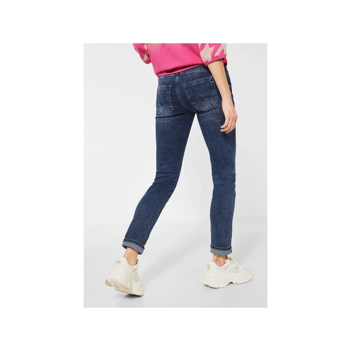 5-Pocket-Jeans STREET (1-tlg) ONE blau