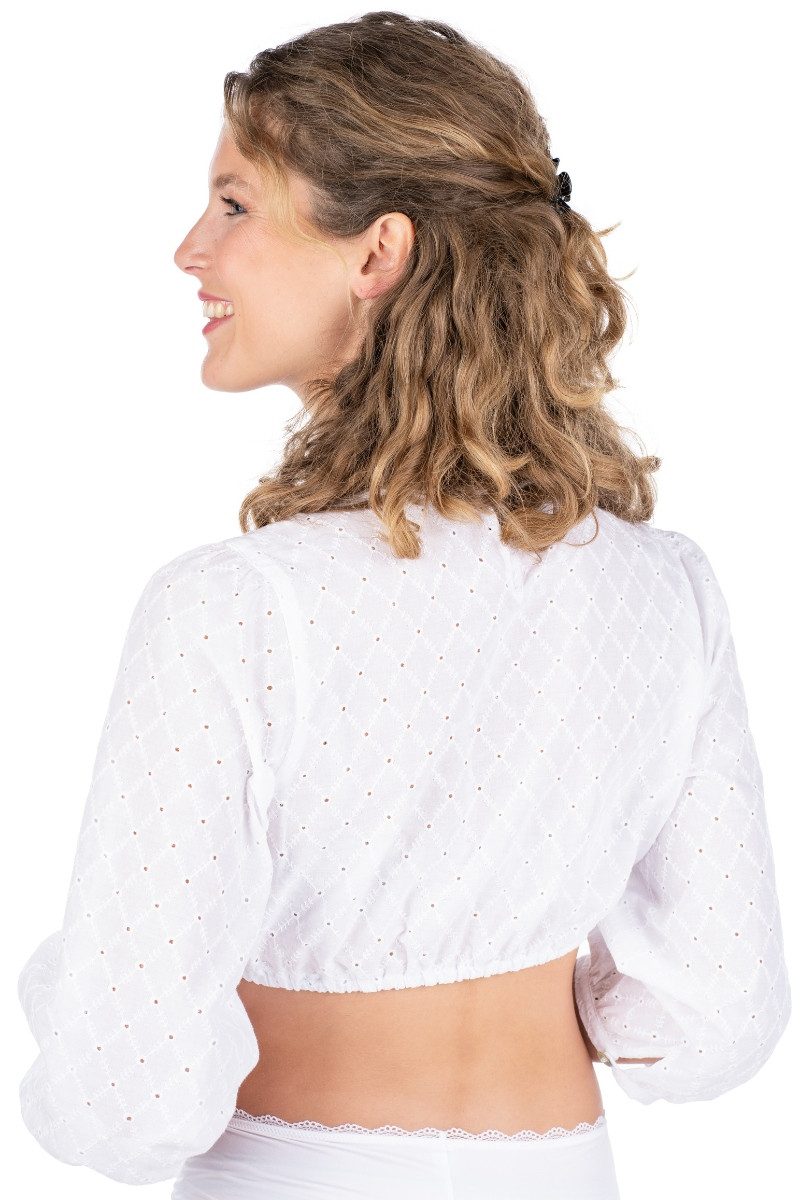 Berwin & Wolff Dirndlbluse Dirndlbluse - RICCARDA - weiß günstig online kaufen