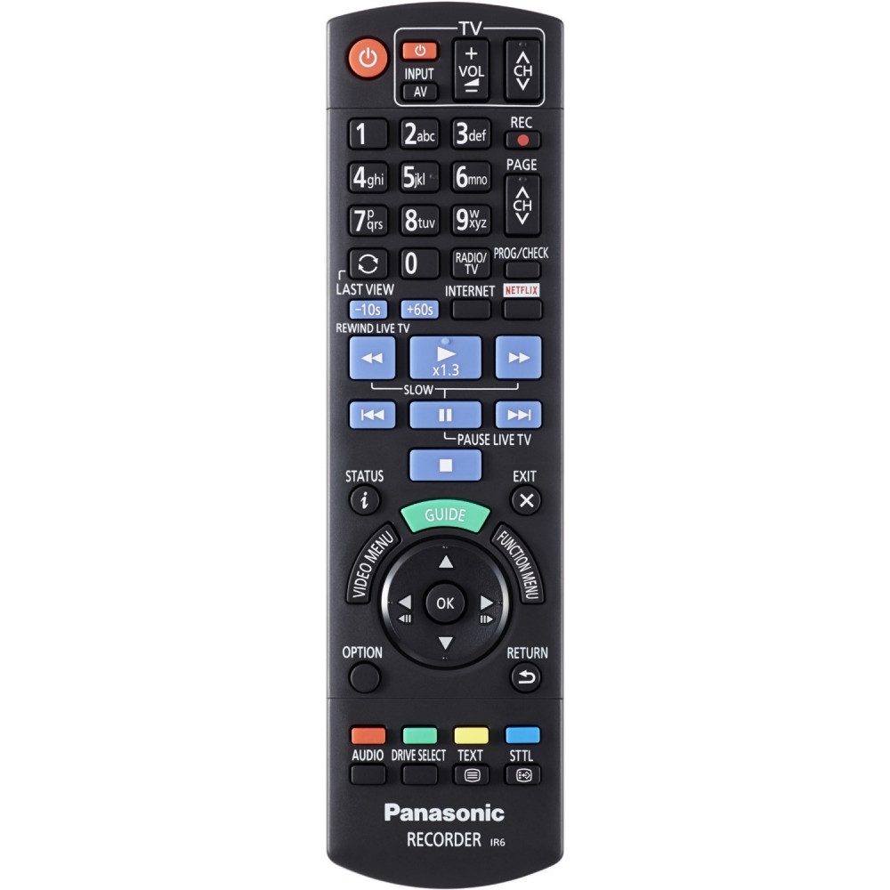 Panasonic Blu-Ray Recorder - schwarz DVD-Player – Bild 4 von 4