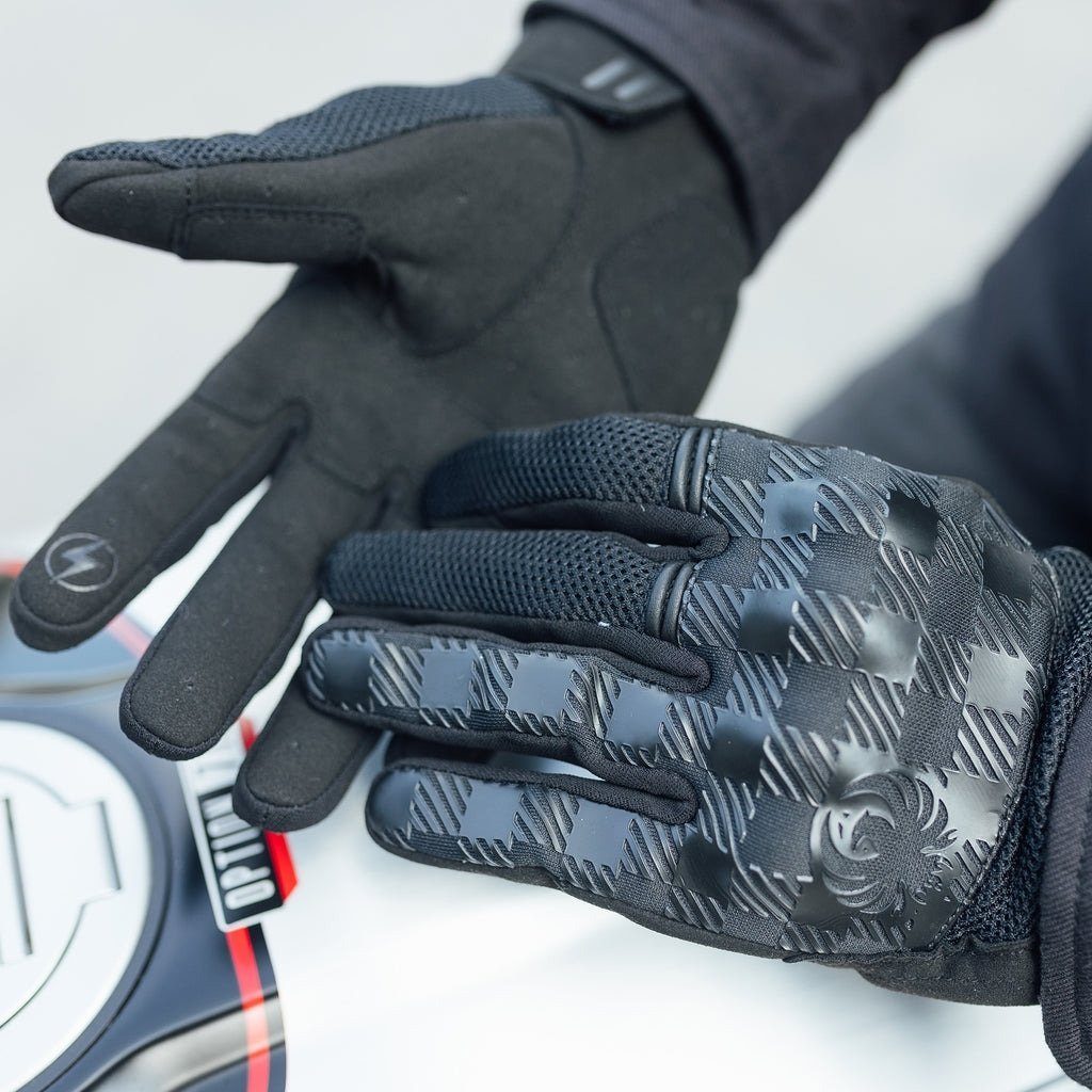 Merlin Motorradhandschuhe Barrett Mesh D3O Motorrad Handschuhe