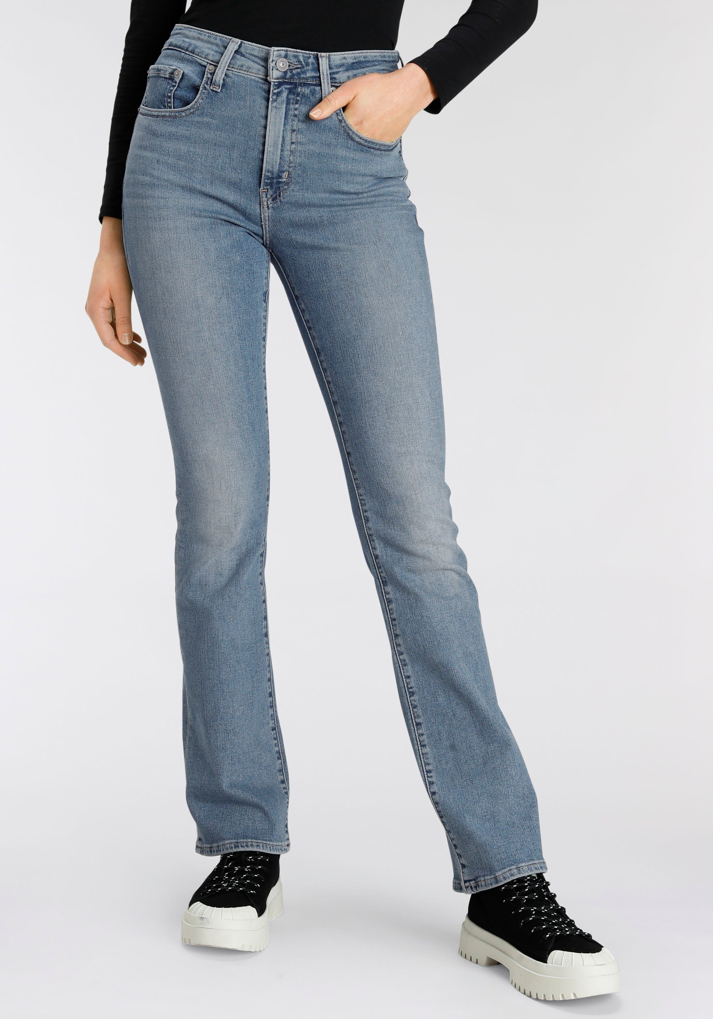 Levi's® Bootcut-Jeans 725 HIGH RISE BOOTCUT