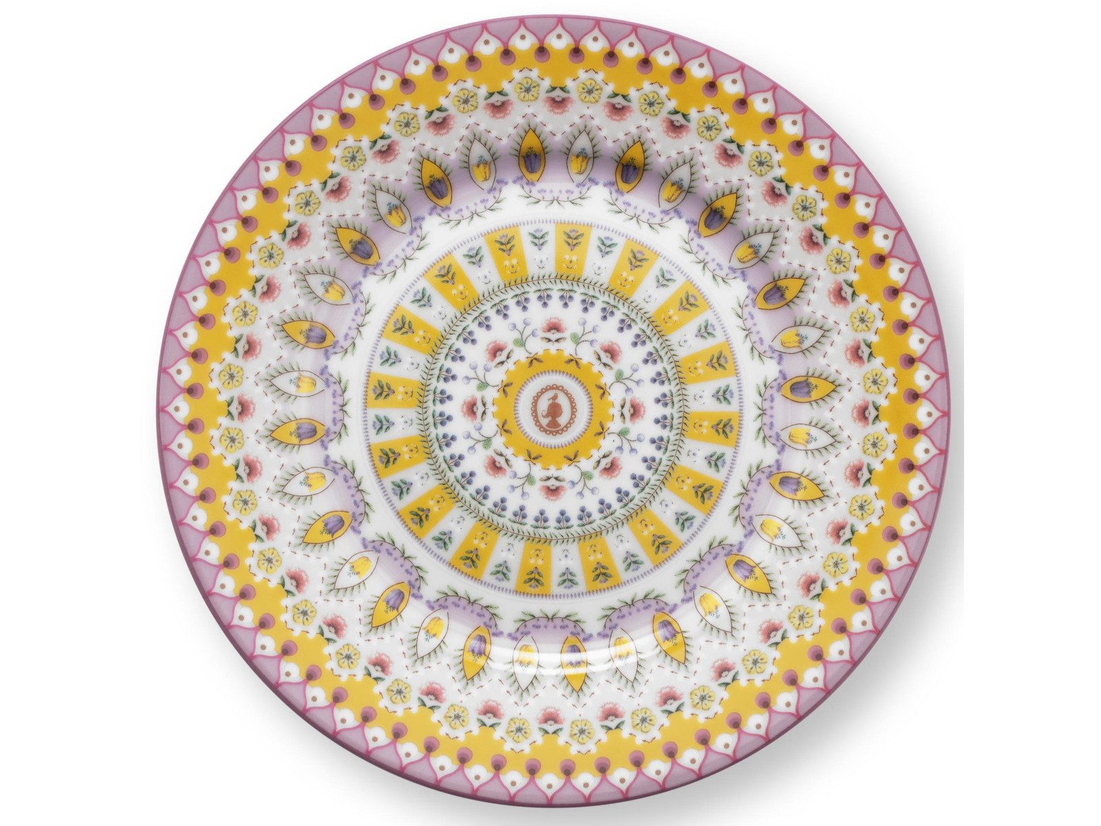PiP Studio Vorspeisenteller Lily&Lotus Moon Delight Yellow Teller 17cm