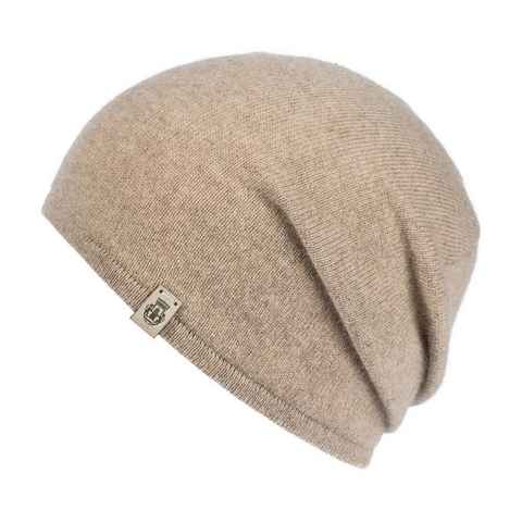 Roeckl Strickmütze Roeckl Pure Cashmere Mütze (nein) Beanie mit Markenemblem