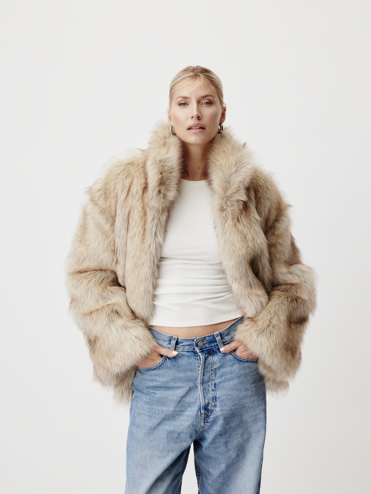 LeGer Fellimitatjacke Fergie, LeGer by Lena günstig online kaufen