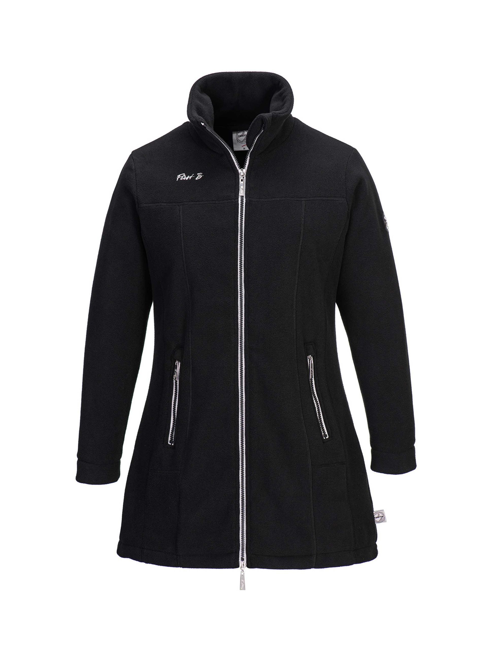 FirstB Kapuzenfleecejacke Damen Fleecemantel günstig online kaufen