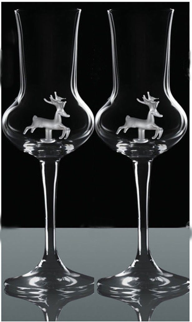 Steinnacher Bärbel Grappaglas Grappa Reserva Hirsch, Glas