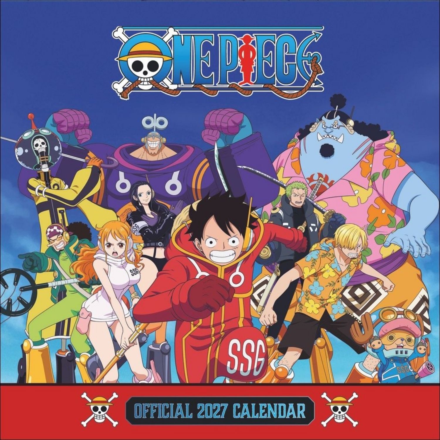 Danilo Wandkalender One Piece Broschurkalender 2027
