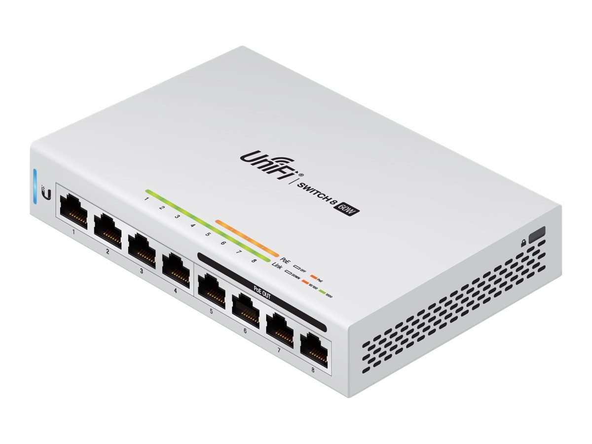 Ubiquiti Networks UniFi verwaltet x 10/100/1000 - - - US-8-60W Switch Switch Netzwerk-Switch 4