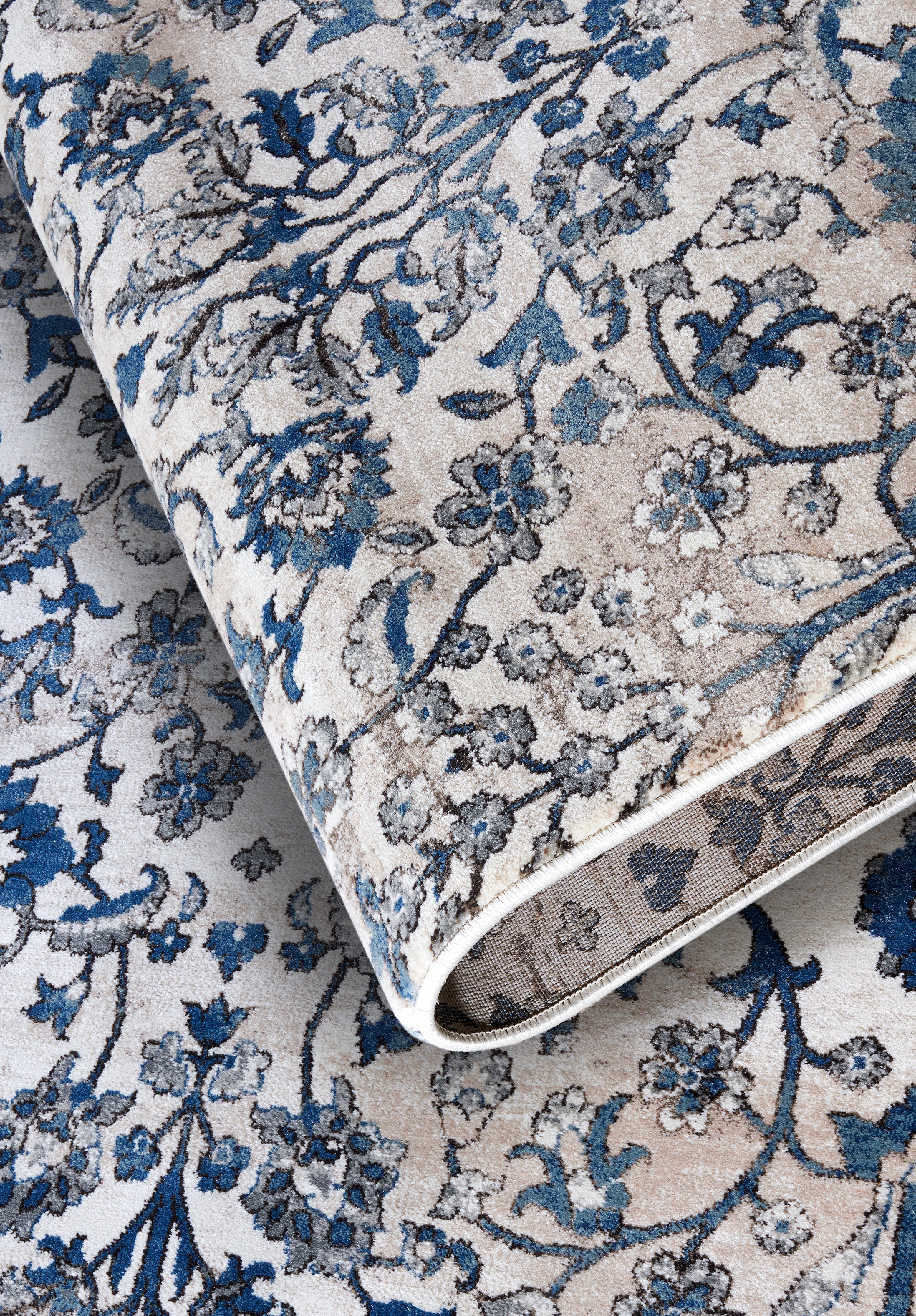 Villeroy & Boch Teppich Ernest, rechteckig, Höhe: 11 mm, Läufer, Orientalisch in einem Vintage-Look, Wohnzimmer, Kurzflor – Bild 4 von 5