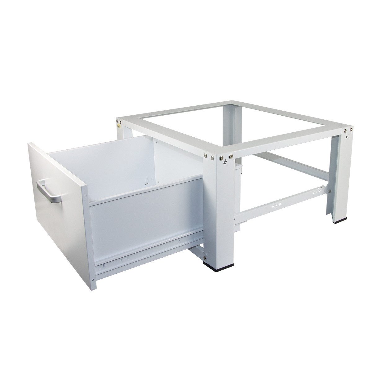 KesTek Waschmaschinenuntergestell Untergestell für Waschmaschine mit Schublade