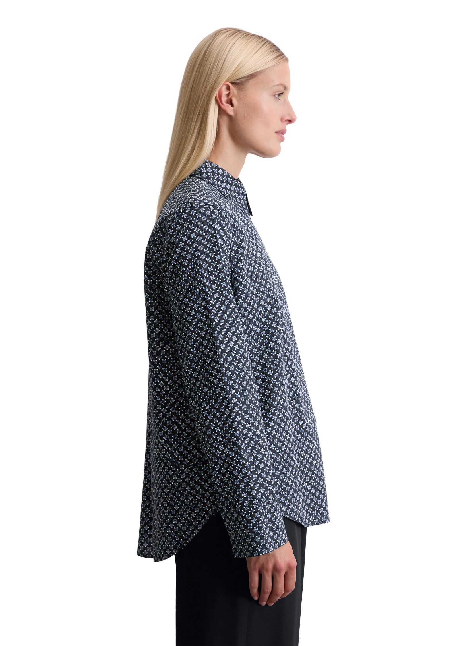 Marc O'Polo Langarmbluse aus Papertouch-Popeline günstig online kaufen