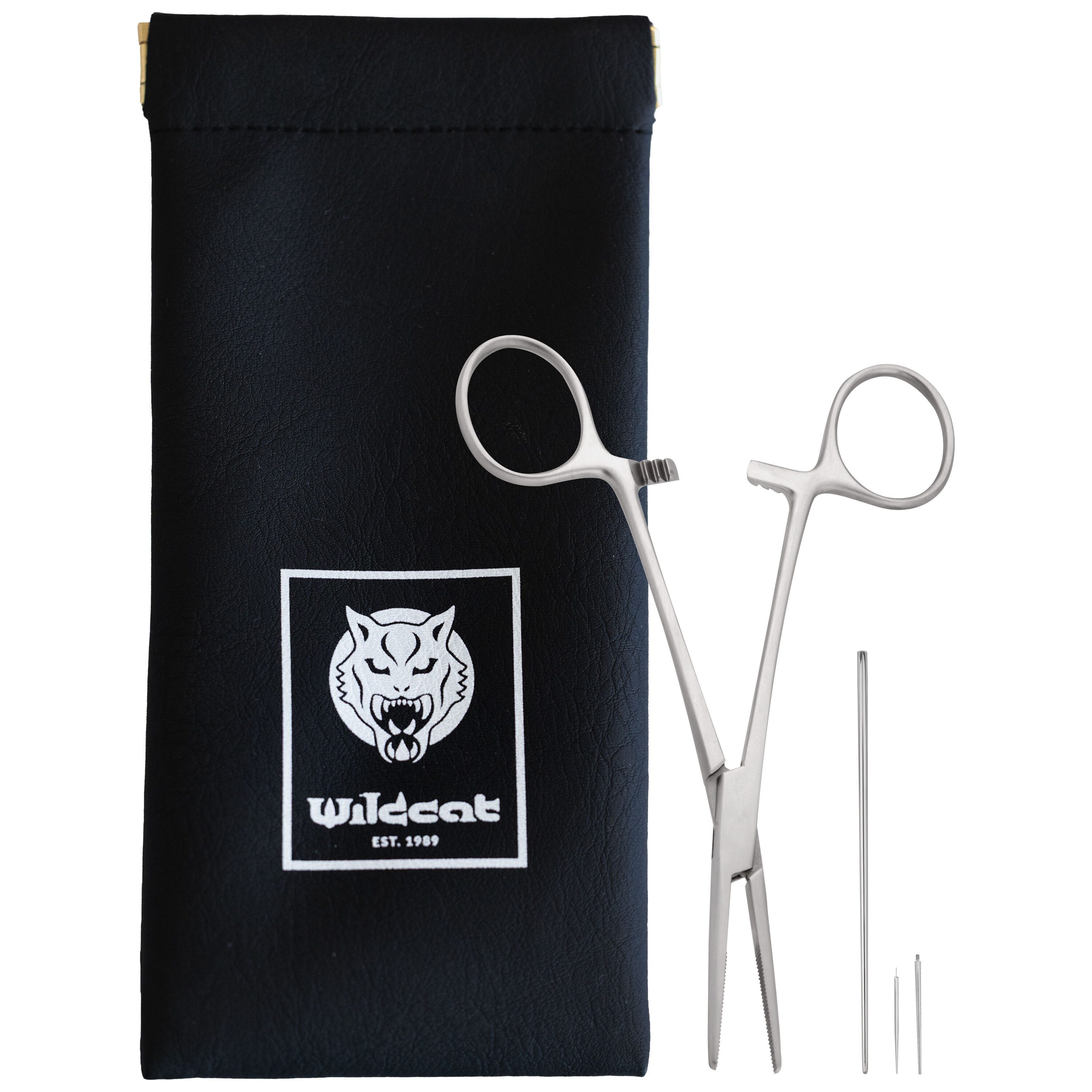 Wildcat Piercing-Set Piercing Wechsel Kit, Schmuckwechselset, Einführhilfe Ohr, Lippe, Nase, - Insertion Pins + Piercingzange