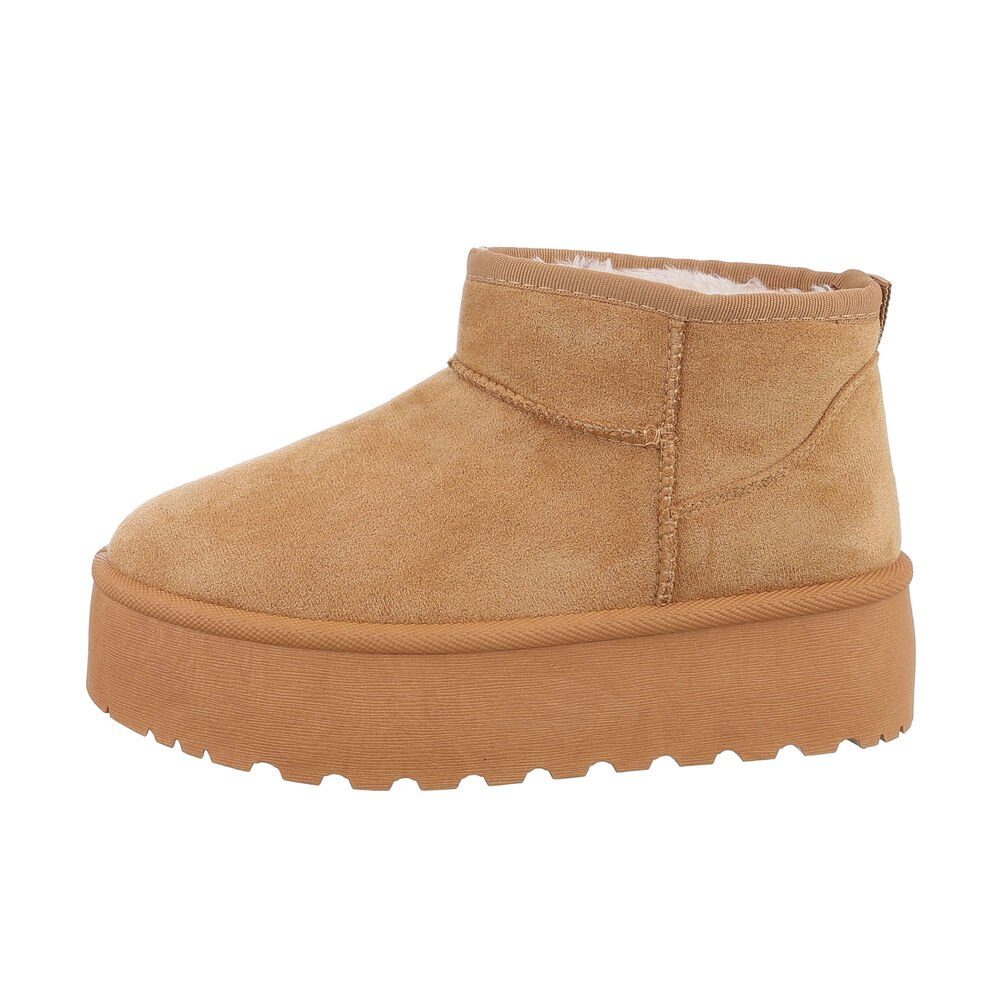 Ital-Design Damen Snowboots Freizeit Snowboots Flach günstig online kaufen