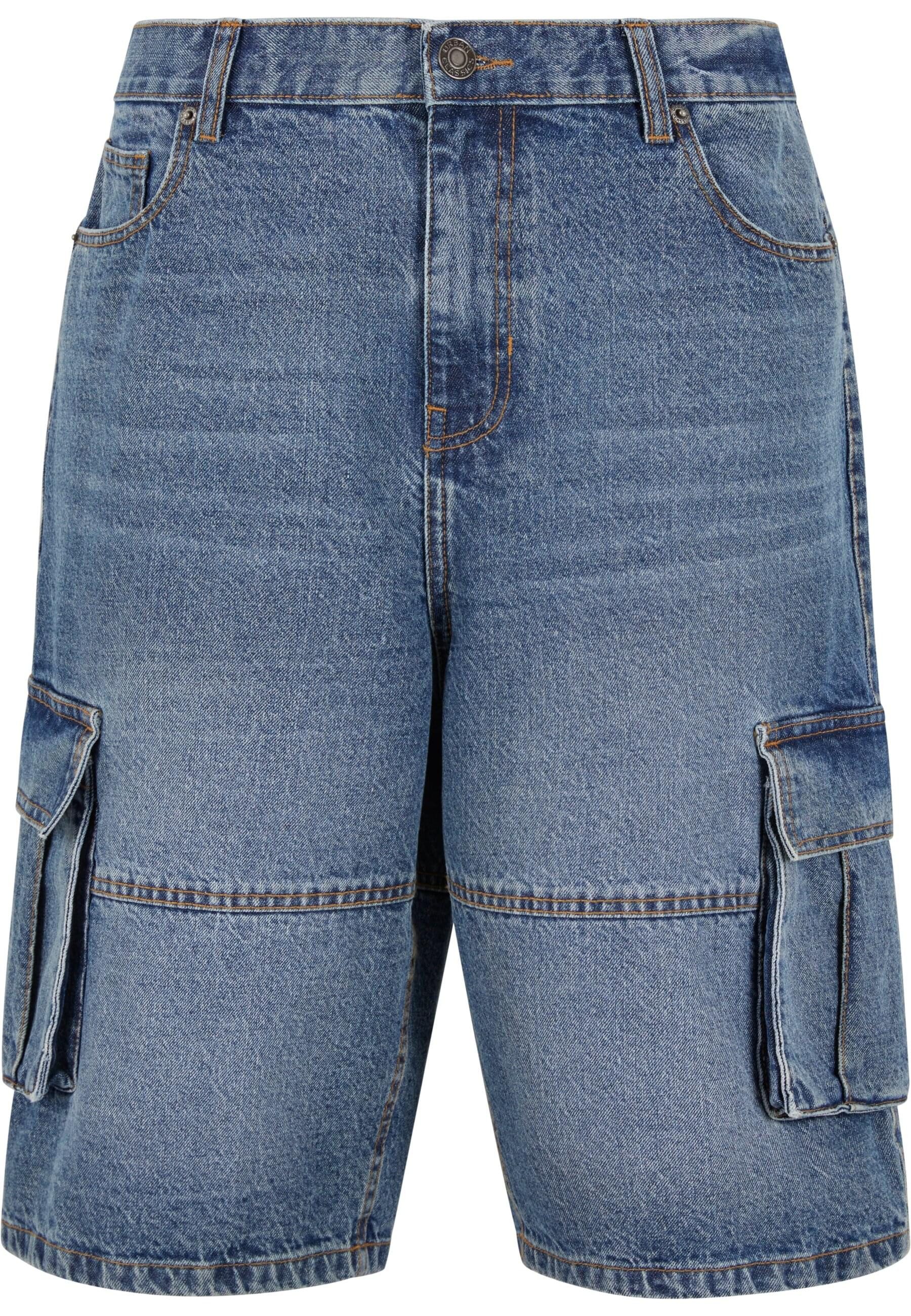 URBAN CLASSICS Shorts Urban Classics Relaxed Denim Cargo Shorts (1-tlg)