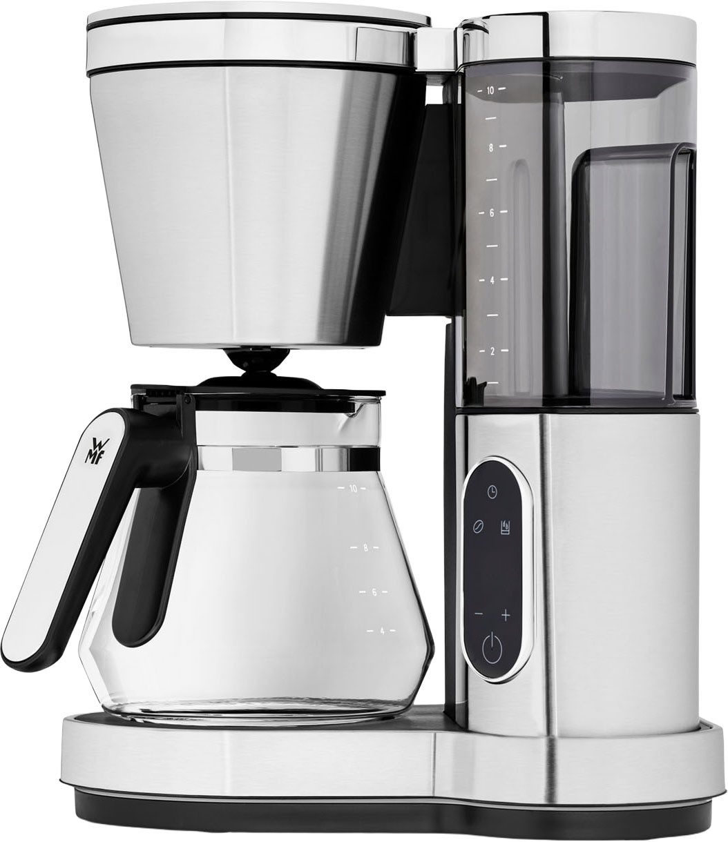 WMF Filterkaffeemaschine Lumero Aroma, 1x4, mit Glaskanne silberfarben